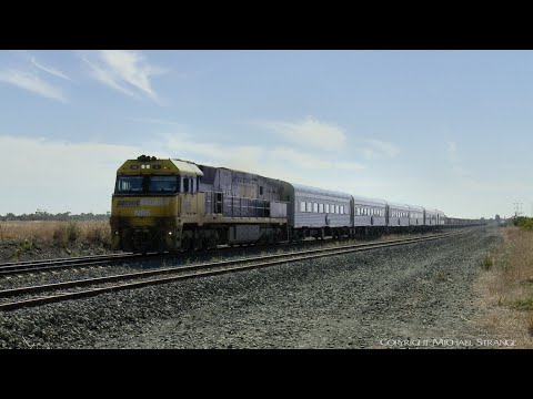 6AM8 "The Overland" JBRE Passenger Train (11/1/2019) - PoathTV Australian Railways