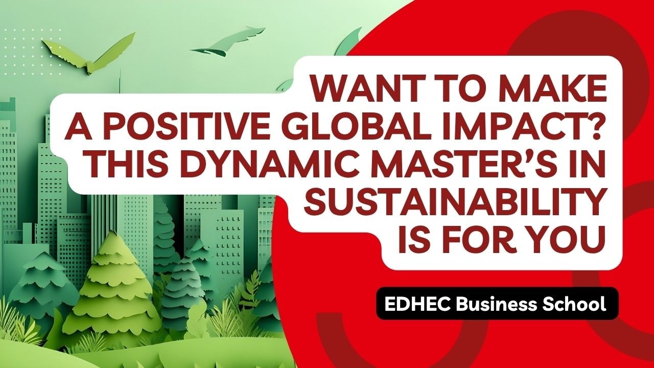 Want to Make a Positive Global Impact? This Dynamic Master’s In Sustainability Is for You