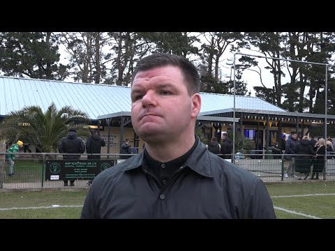 Lee Hobbs Post Match Interview vs Hartley Wintney