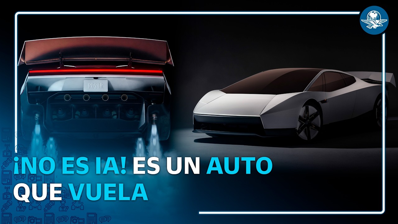 Usa propulsores en lugar de alas; así es el auto "volador" de Tesla