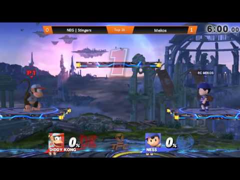 TFC 2015 : Top 16 - Smash 4 - NEG | Stingers vs Mekos