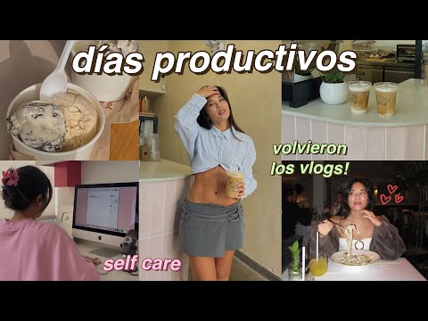 DÍAS PRODUCTIVOS: ordenando, retomando hábitos, self care, etc!! *VLOG*