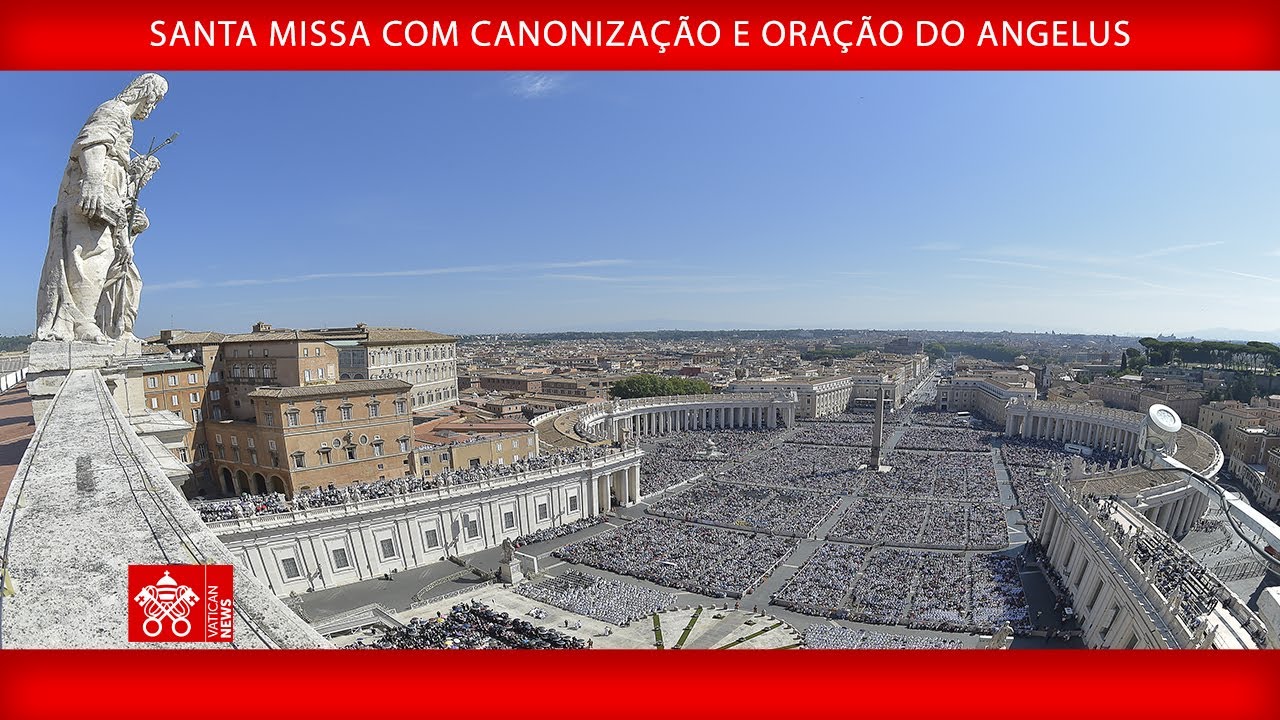 20 de outubro de 2024, Santa Missa com Canonização e oração do Angelus | Papa Francisco