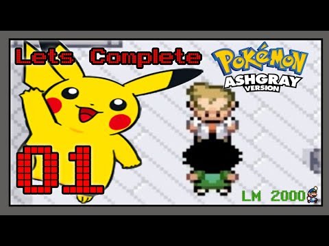 Lets Complete: Pokemon Ash Gray - Part 1 - Starting Our Jorney
