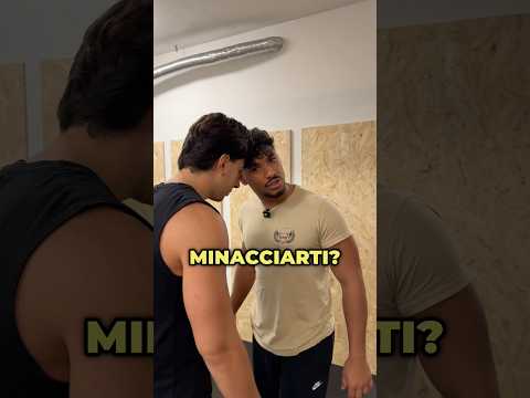 👉🏽 Cosa fare se una persona avanza e cerca di minacciarti?