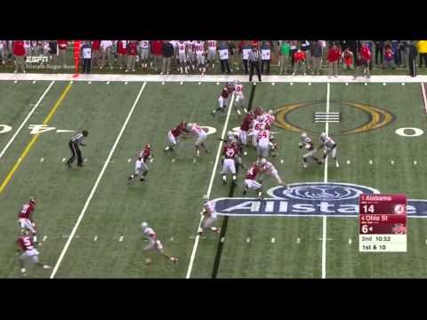 Taylor Decker vs Alabama 2014