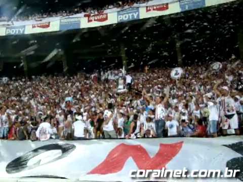 Inferno Coral faz a festa no Clássico das Multidões (16/02/12) - Parte 1