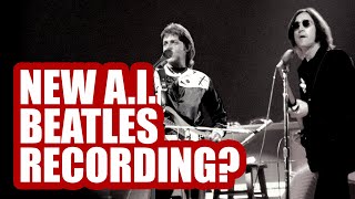 [UNBELIEVABLE] The A.I. Beatles REUNION - I Saw Her Standing There (Live at MSG 1974)