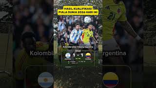 Download lagu Argentina vs Kolombia | Hasil Kualifikasi Piala Dunia 2026 Hari Ini mp3