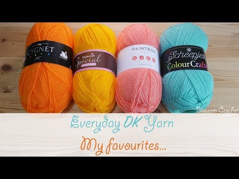 Favourite DK Yarn Comparison: Stylecraft, Paintbox, Cygnet & Scheepjes