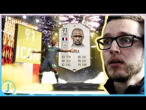 PRIME ICON VIEIRA (91) IM 20K PACK GEZOGEN! 😂😲🔥 FIFA 19 ROAD TO GLORY #28