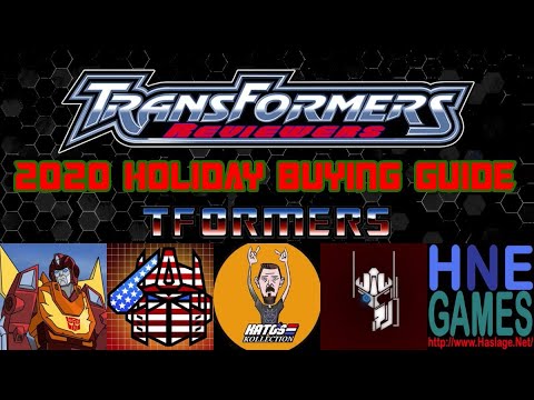 Transformers Holiday Buying Guide 2020 - Tformers.com & TF Reviewers LIVE!