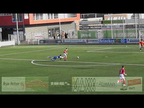 1e helft Beker DOVO JO15-1 - ASC Waterwijk JO15-1