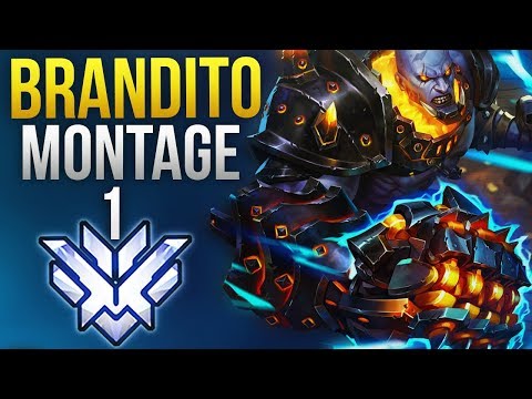 Brandito - #1 NA DOOMFIST GOD MONTAGE - Overwatch Montage