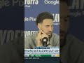 Klay Thompson still likes the Warriors chances after Game 5 loss ? #shorts
