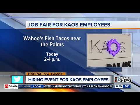 Feira de empregos no Wahoo's Fish Tacos