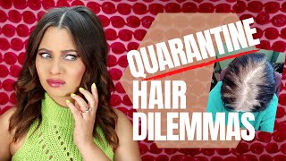 QUARANTINE HAIR DILEMMAS! | Brittney Gray