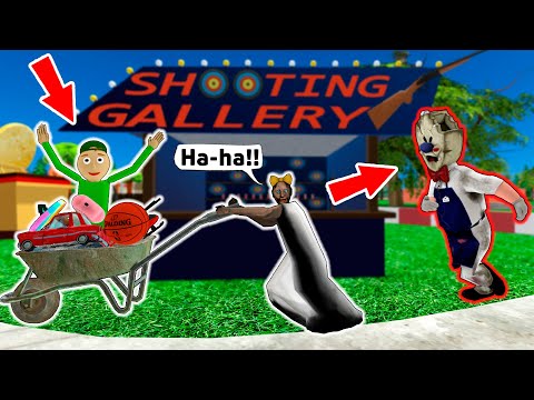 Granny vs Ice Scream vs lots of gifts - funny horror school animation (p.72)