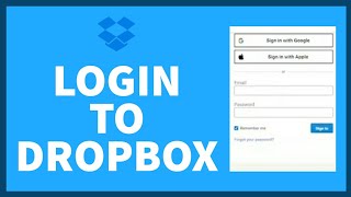 How To Dropbox Login www.dropbox.com Login Help | Dropbox com Sign In | Quick and Easy Guide |