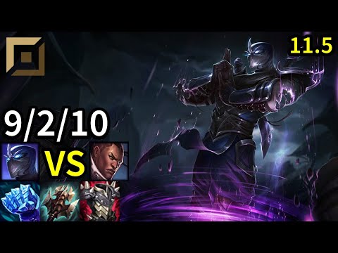 Shen Top vs Lucian - KR Challenger | Patch 11.5