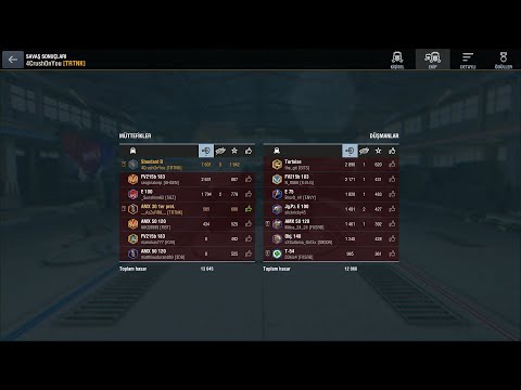Wot Blitz - Standard B - 7601 Damage - 5 Kill