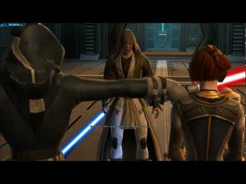SWtOR Jedi Knight Story Cutscenes Pt. 6 [Chapter 1 Start / Ord Mantell / Light Side]