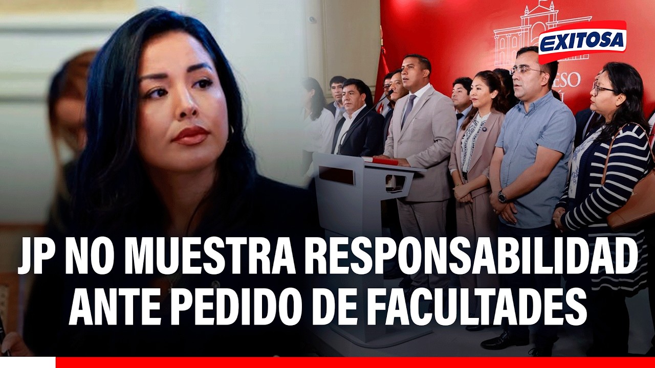 🔴🔵 JP no muestra responsabilidad ante pedido de facultades, señala diputada fujimorista