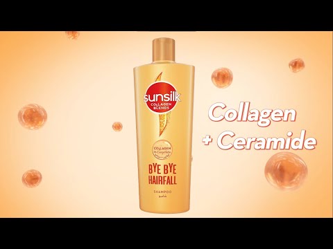INTRODUCING SUNSILK COLLAGEN BLENDS FOR 10X STRONGER HAIR.