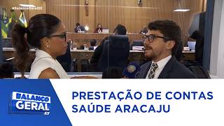 Secretária municipal da saúde presta contas na câmara de vereadores de Aracaju
