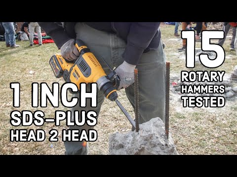 Best 1-inch SDS Plus Rotary Hammer  | Head-to-Head Test