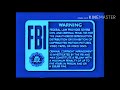 1990 S Walt Disney Home Video FBI Warning Blue Version