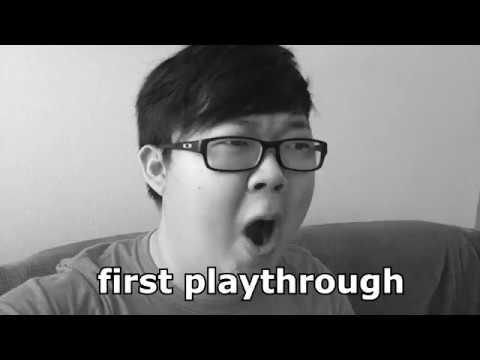 replaying a game and knowing all the plot twists