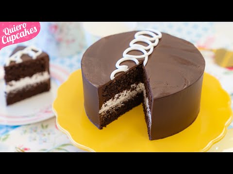 PASTEL PINGÜINO | TARTA DE CHOCOLATE FÁCIL Y DELICIOSA  🍫 | QUIERO CUPCAKES