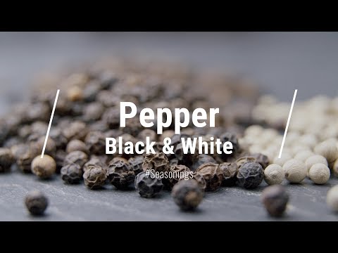 A Bite-Sized Guide to Black and White Pepper