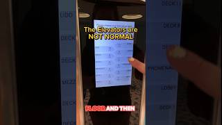 The Elevators on the Carnival Panorama Work Differently than Most #cruise #vacation #travel