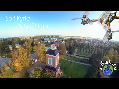 Solf Kyrka och Skola (The Church and School in Solf, Finland) [FPV, Diatone ER349]