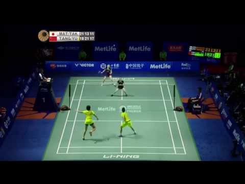 Thaihot China Open 2015 | Badminton F M1-WD | Mat/Tak vs Tang/Yu