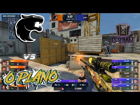 FURIA vs. O PLANO - HIGHLIGHTS | cs_summit 8 | CSGO