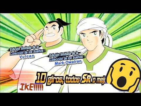 Ruleta de los Sueños Vulcan y Mark Owairan - Captain Tsubasa