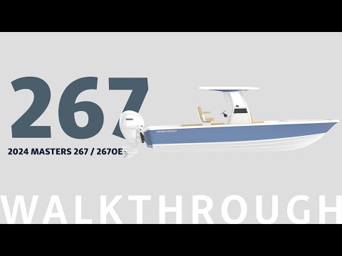 2026 Sportsman Masters 267OE Bay Boat Video