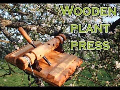 Woodworking for Gardeners: Make a Handmade Flower Press - Garden Therapy