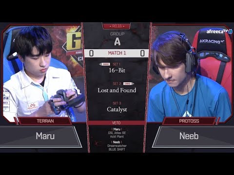 [2018 GSL Season 3] Code S Ro.16 Group A Match1 Maru vs Neeb