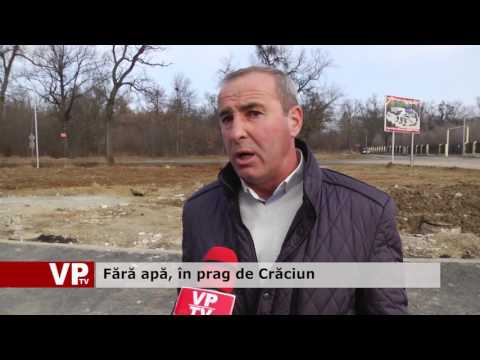 Fără apă, în prag de Crăciun