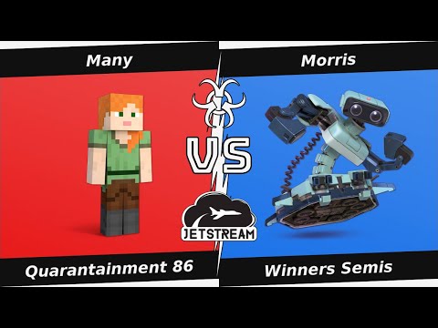 Quarantainment 86 Winners Semis - Many (Steve) Vs Morris (ROB) - SSBU