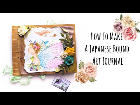 Lavinia World - How To Make A Japanese Bound Art Journal