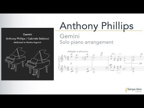 Anthony Phillips & Gabriele Baldocci - Gemini [Tempo Vero Editions Sheet Music]