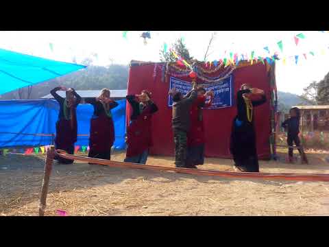 Mero Ghale Gaun dance performed by syc girls in loshar