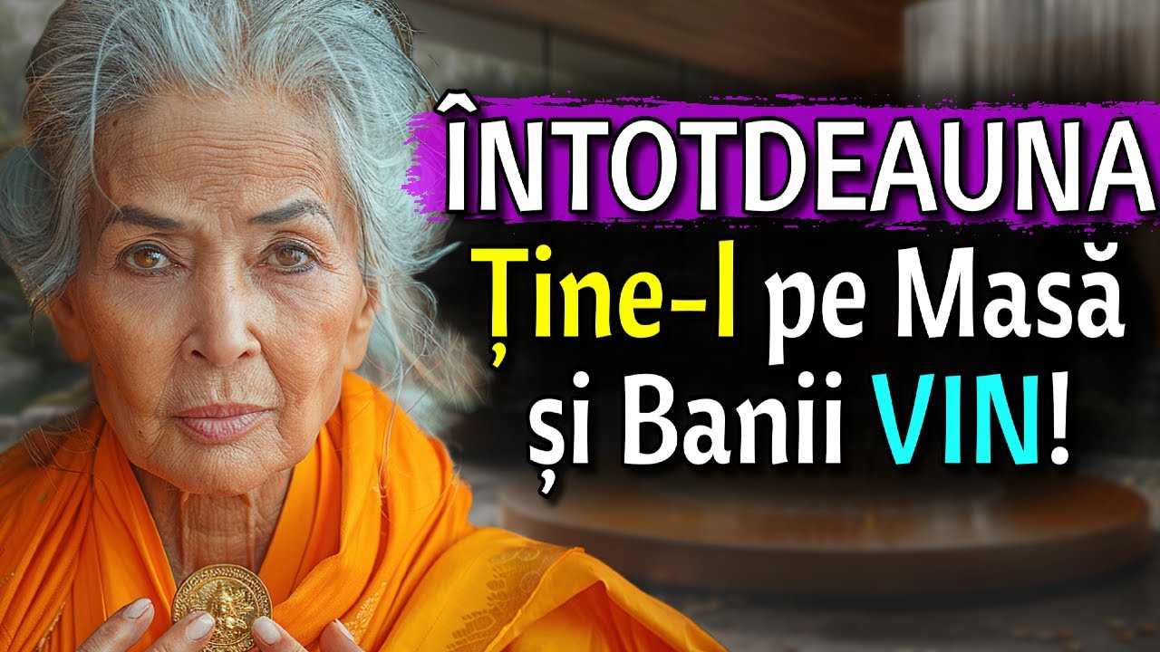 Niciodată nu îndepărta Acest Obiect de pe masă: îți GARANTEAZĂ Bogăția în Casă | Învățături budiste