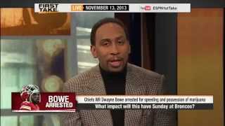 preview picture of video 'Kansas City Chiefs WR Dwayne Bowe Arrested!     ESPN First Take'