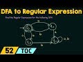 DFA To Regular Expression Conversion